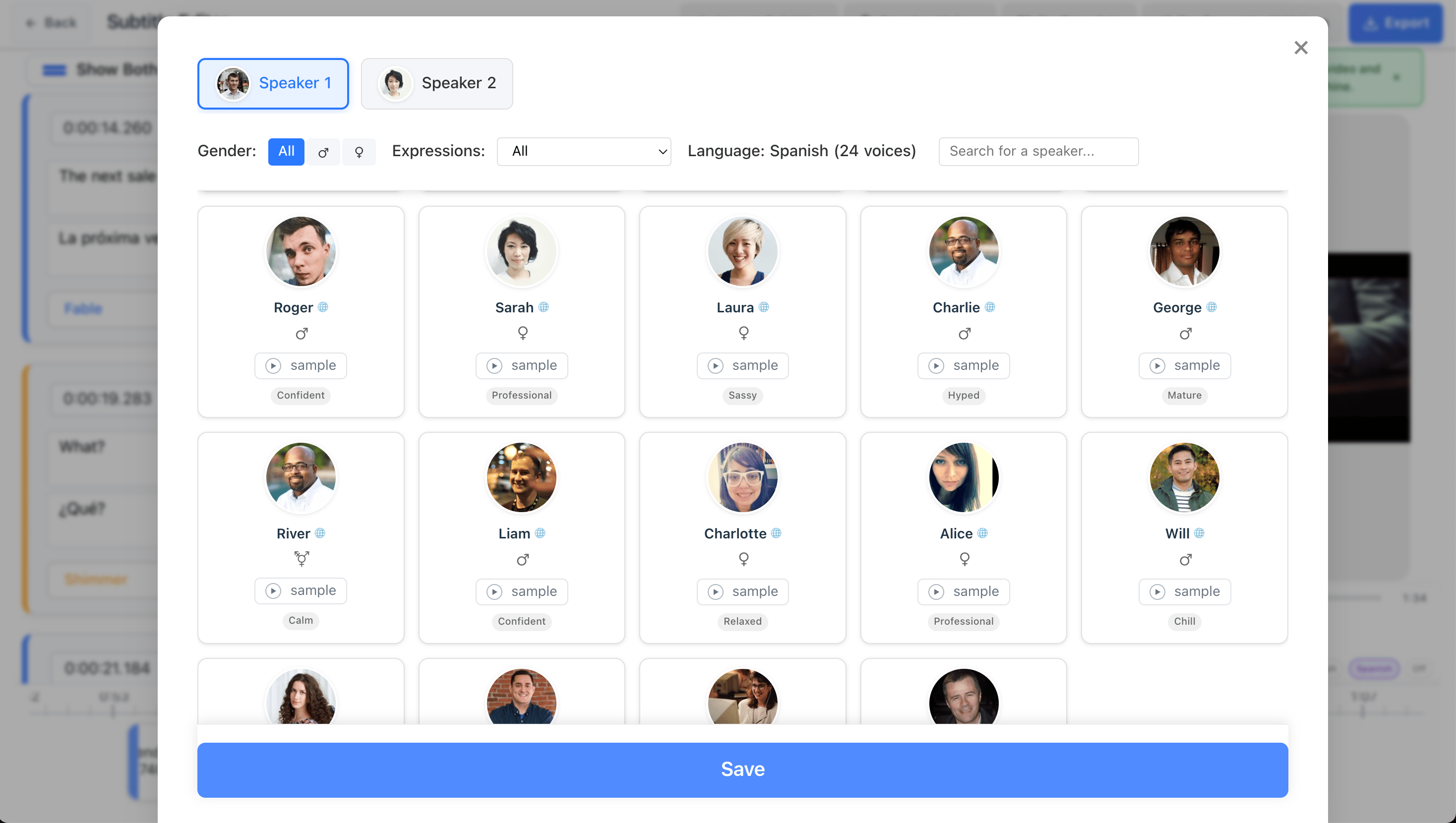 Video Translator Desktop Interface