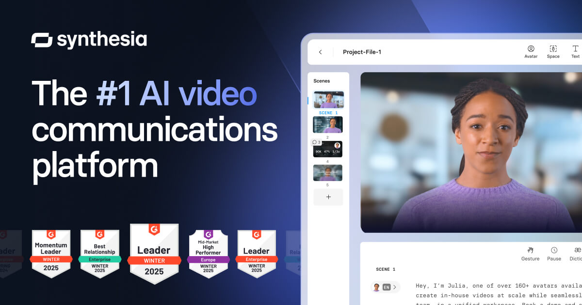 Synthesia — AI video platform for business